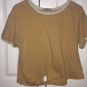 Yellow Charlotte Russe shirt